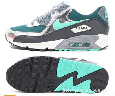 厂家批发耐克斯运动鞋 MAX90系列气垫网布女子跑步鞋，休闲时尚与功能兼备